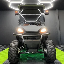 Wholesale Custom Design Golf Cart 6 Seater 48V/60V/72V Lithium Utility Vehicles Off Road Electric Hunting Golf Cart