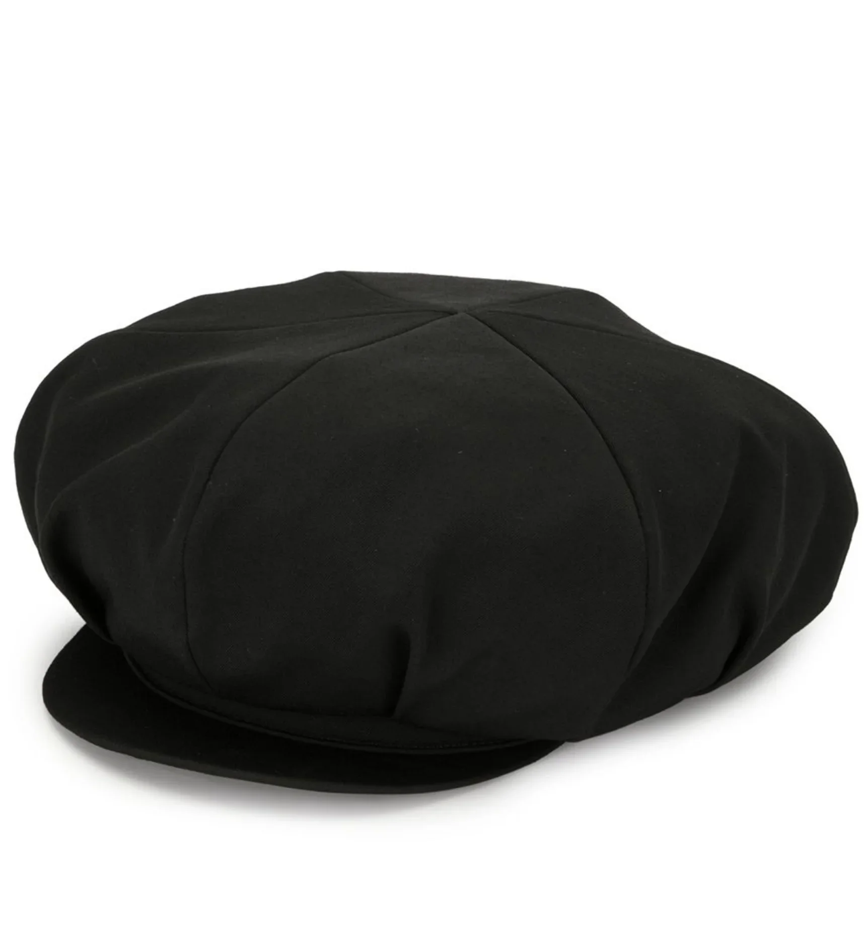 قبعة YOJI OOAK بتصميم ياباني أصلي داكن بلون سادة من الصوف الكلاسيكي #4