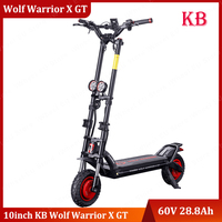 Official Kaabo Wolf Warrior X GT 10inch 60V 28.8Ah Battery Double Motor 2200W Top speed 70 km/h 10inch Kaabo Electric Scooter