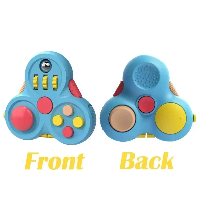 Rotating Magic Bean Adult Antistress Fidget Toy Autism ADHD Stress Relief Fingertip Toys For Kids Fidget Pad