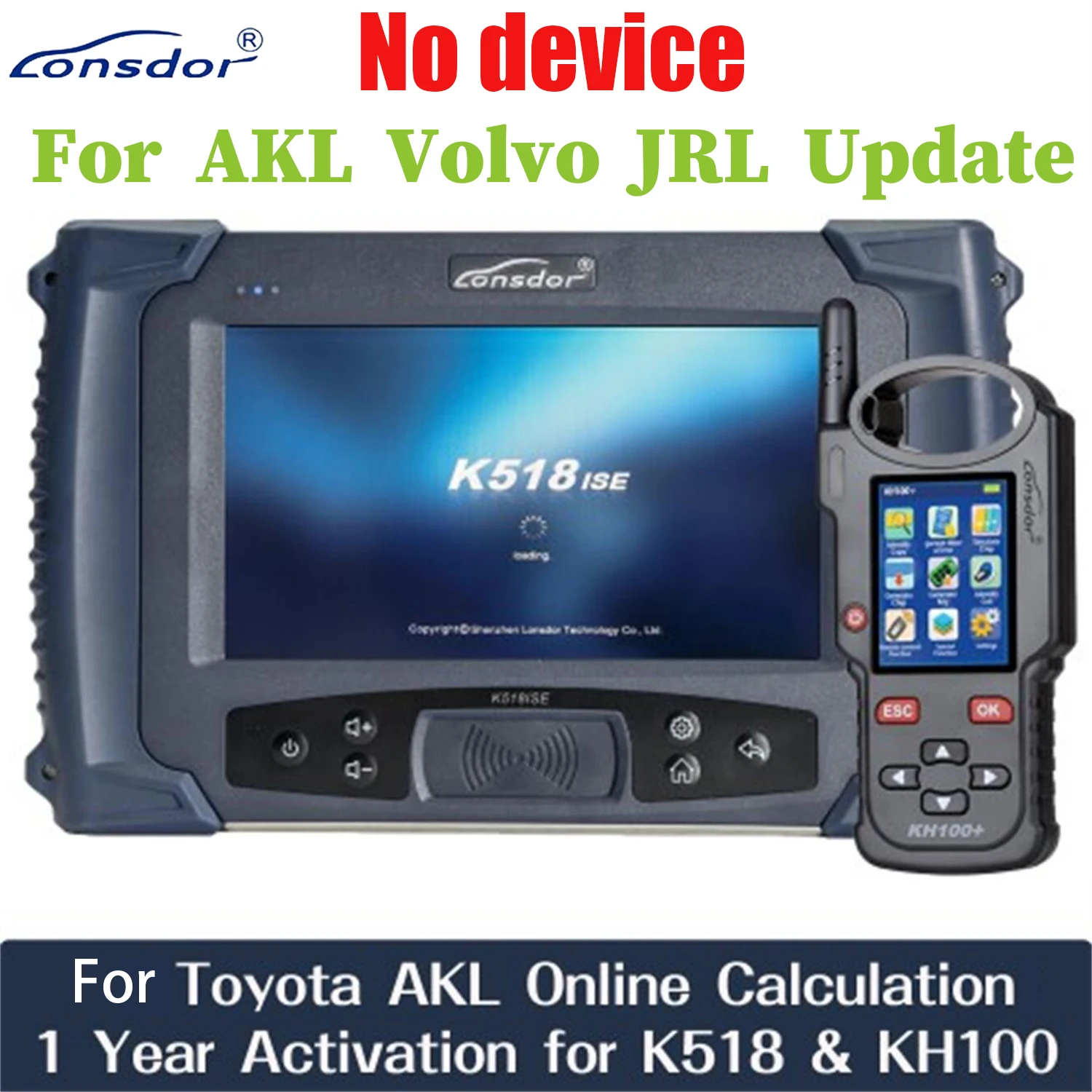 Lonsdor For Toyota& Lexus Akl Function License For Nissan For Volvo For Jrl Onl…