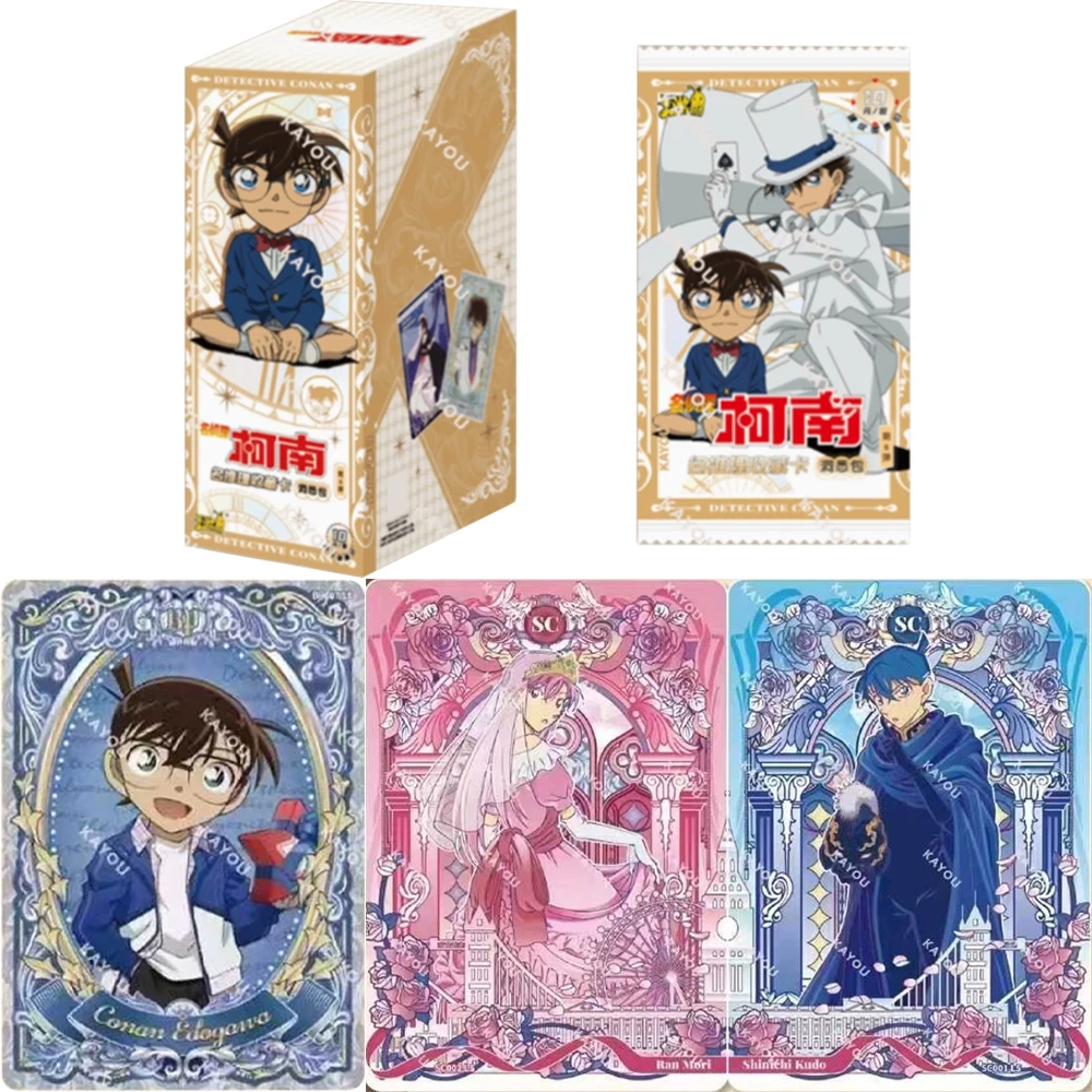 

KAYOU натуральная карта детектива Конана Mystery Insight Pack редкая карта SC аниме коллекционные карты игрушки подарки