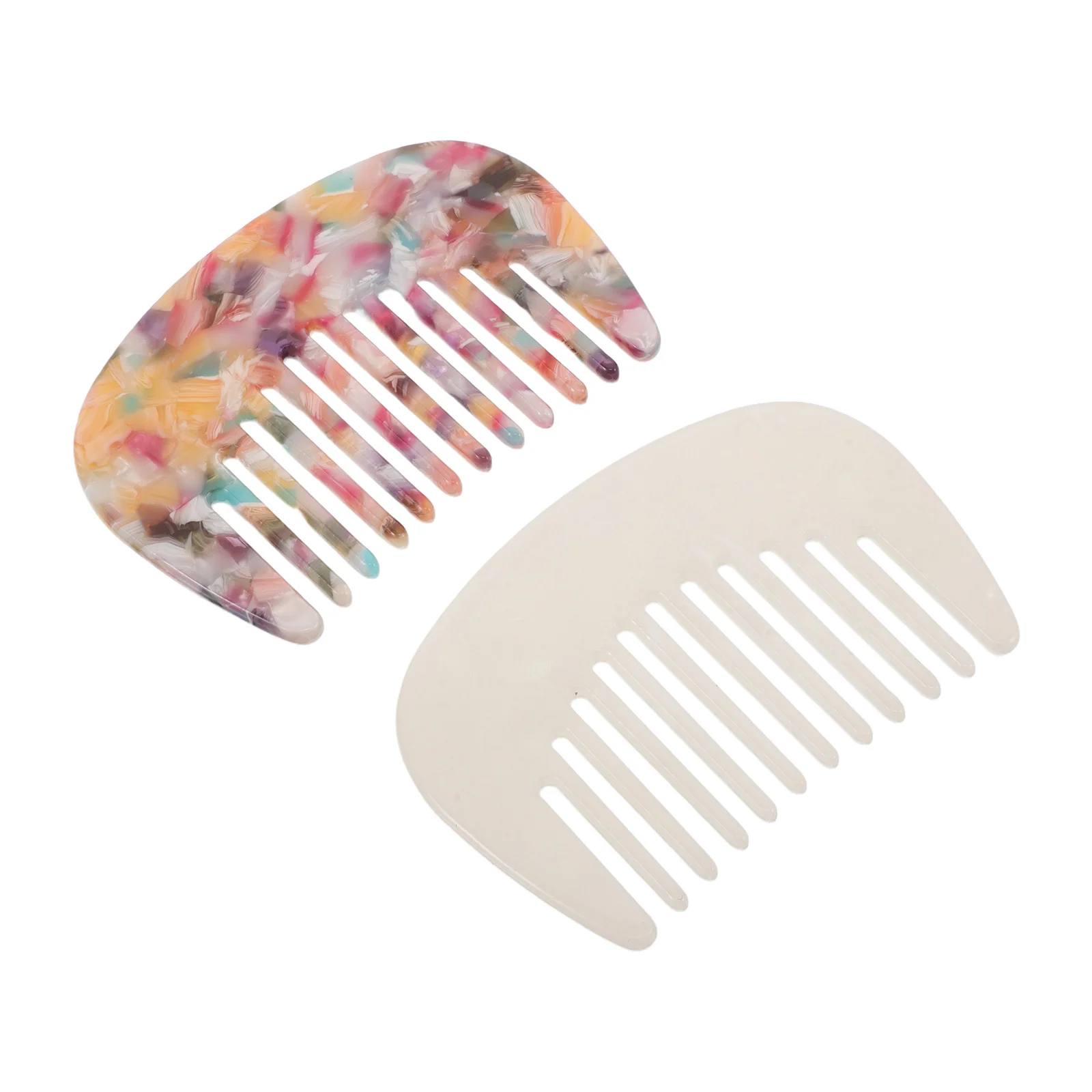 

2 шт. портативная дорожная расческа мини-французская расческа для волос уксусная кислота антистатическая для вьющихся волнистых волос кошелек сумка карманная портативная мини-щетка