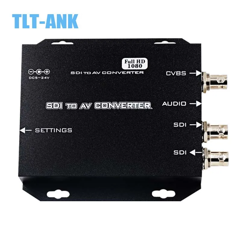 고화질 가변 주파수 방송 등급 컨버터, HD, 3G-SDI to AV, BNC, CVBS