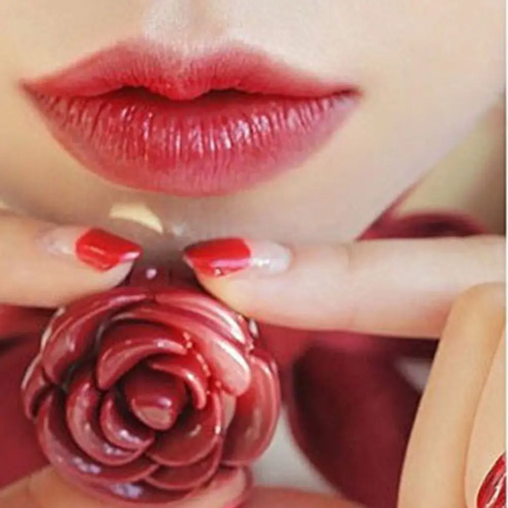 Kleiner Spiegel-Lidschattenbehälter, kompakte Lidschattenflasche, leerer, nachfüllbarer Lidschattenbehälter, 3D-Rose, nachfüllbare Flasche – Detail 8