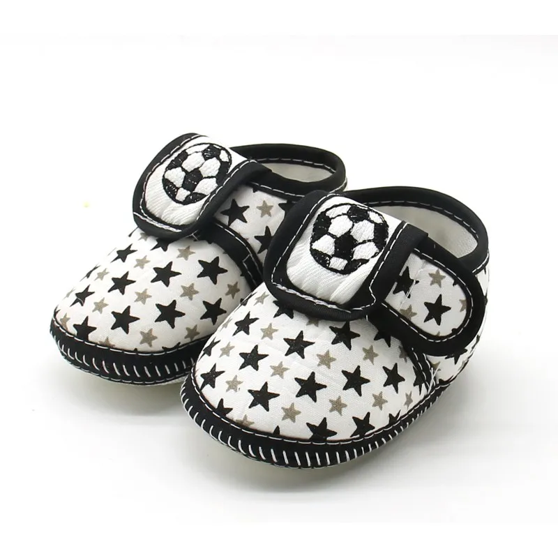 

Spring Autumn Baby Shoes Newborn Boys Girls First Walkers Stars Print Soft Sole Flat Non-Slip Toddler Walking Shoes 0-18Months