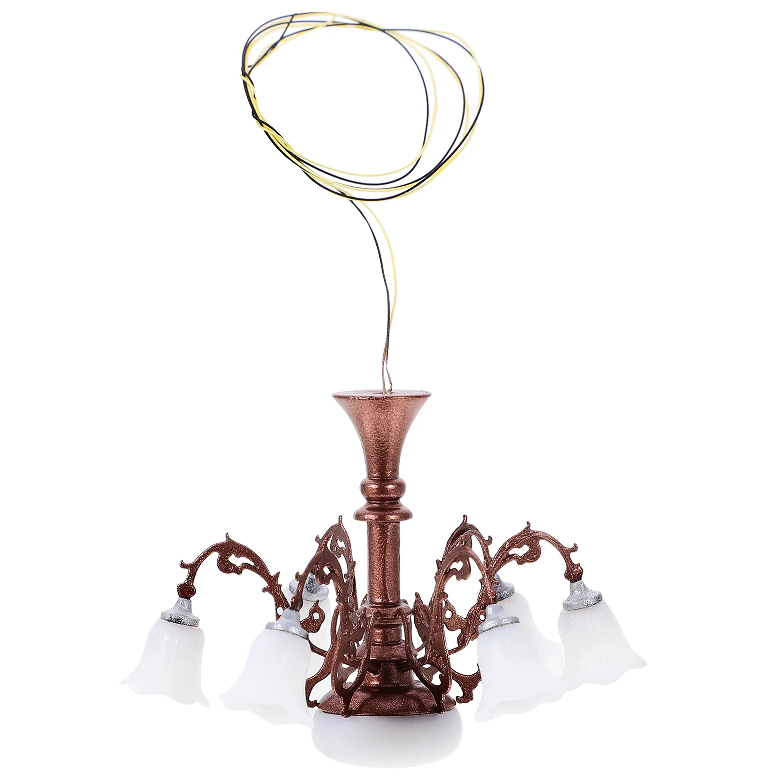 

Small Chandelier Model Little House Landscape Decoration Pendant Lights