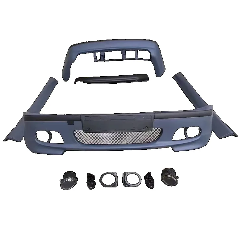Factory Wholesale M-Tech M Sport Full Body Kit Front Rear Bumper Side Skirt Auto Exterior Replacement For 3 Series E46 1998-2004 - view 5