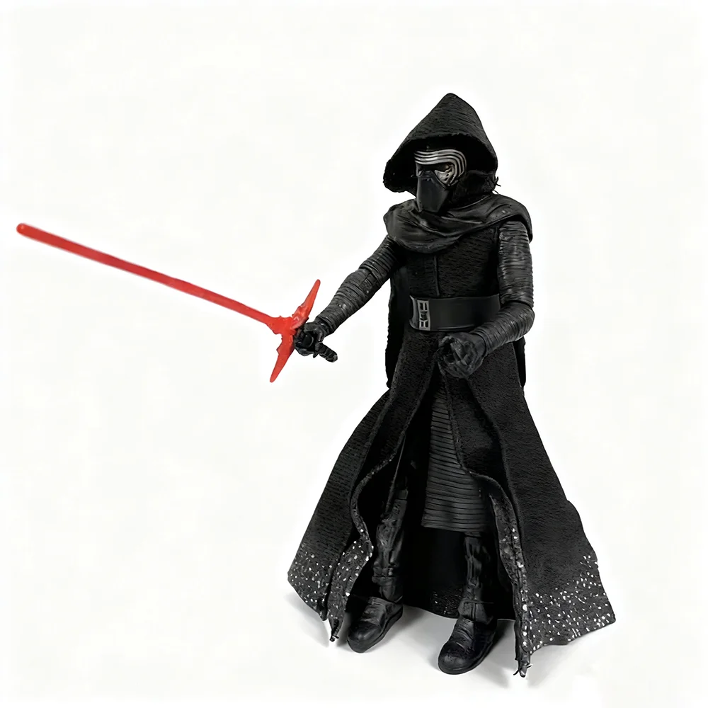 Hasbro Star Wars the Black Series Kylo Ren Action Figure Giocattolo da collezione da 6 pollici per i fan della base Starkiller