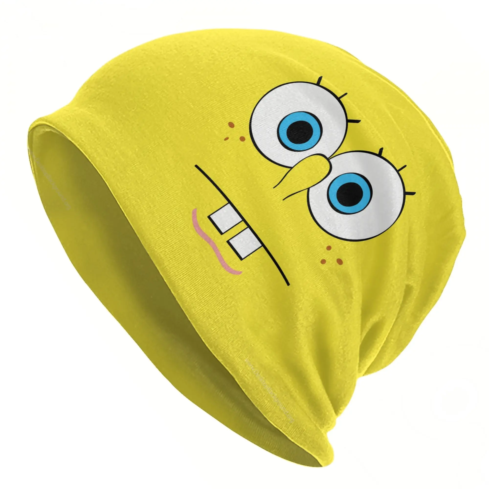 Spongebobed Caps  Cool Men Women Ski Skullies Beanies Hats Spring Warm Multifunction Bonnet Knit Hat
