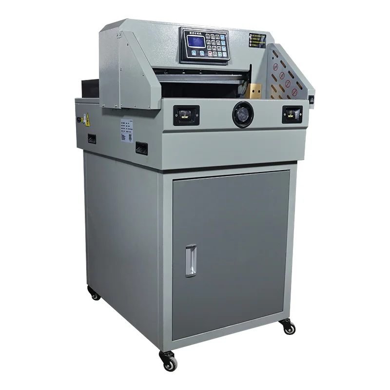 WD-4606S Electric A3/A4 Paper Cutter 460mm/18inch Computerized Programmable Infrared Positioning Paper Cutting Machine