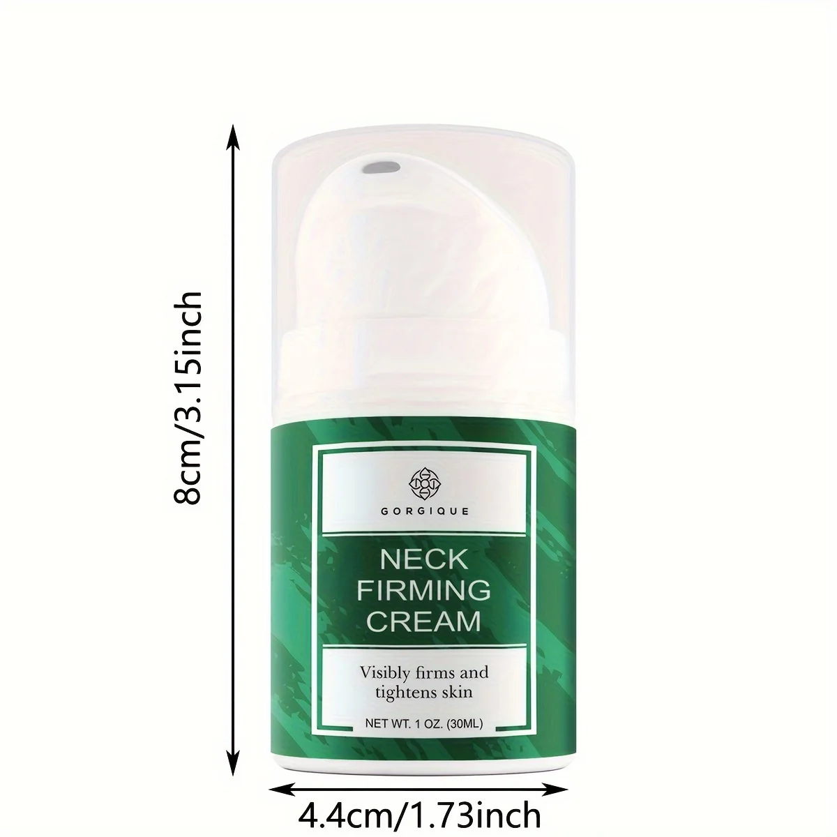 Creme Natural Neck Firming, Pele Apertando Tratamento, Anti Rugas e Duplo Queixo Redutor