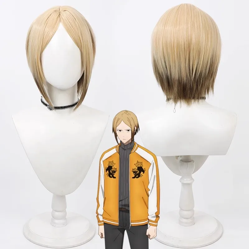 

Аниме WIND BREAKER Kota Sako Косплей Парик 30 СМ Короткие волосы Термостойкий синтетический парик + Кепка для парика Аниме Парик для вечеринки на Хэллоуин