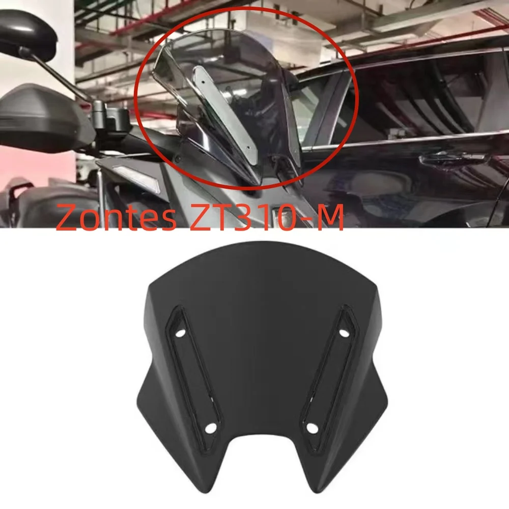 Motorcycle Fit Zontes M310 Dedicated Front Windshield Original Wind Deflector For Zontes ZT310-M 310M ZTM-310