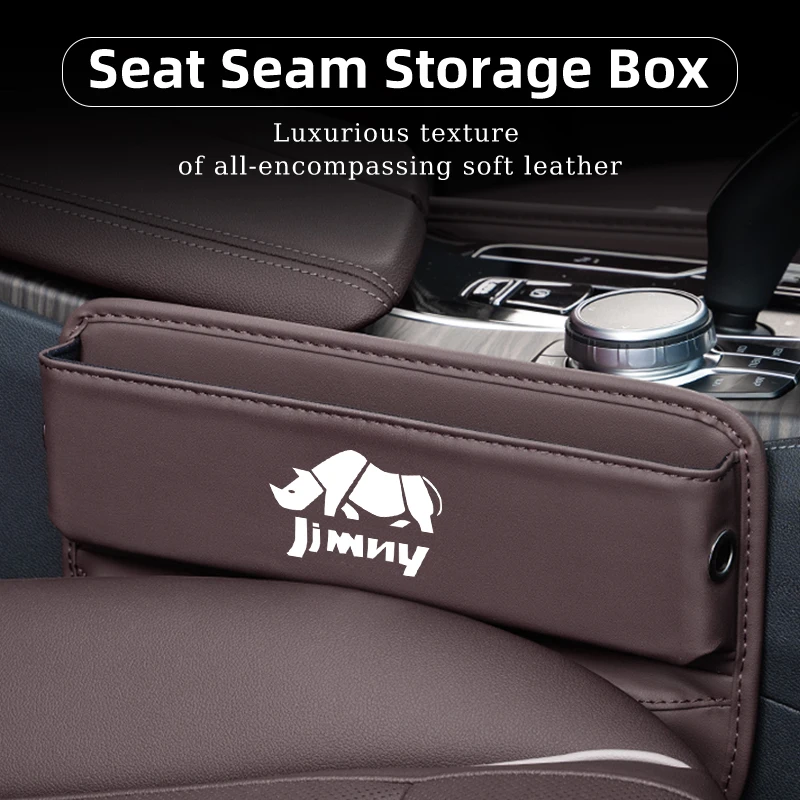 Car Seat Gap Organizer Box Auto Crevice Stowing Tidy Storage Bag For Suzuki Jimny Grand Vitara SX4 Swift Kizashi Liana