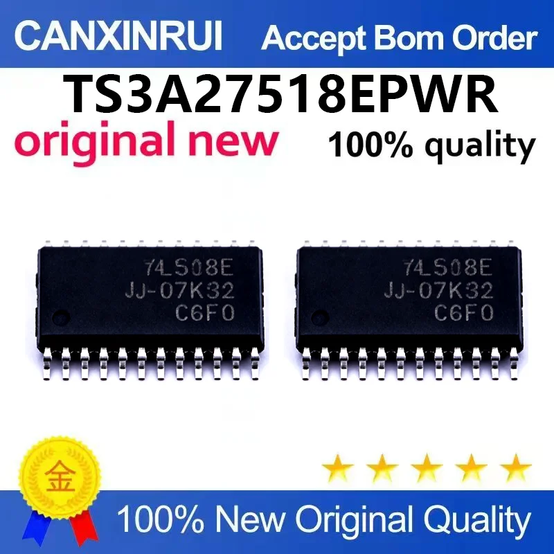 （5pcs-100pcs）Brand new original TS3A27518EPWR silk screen YL518E multiplex switch IC TSSOP24
