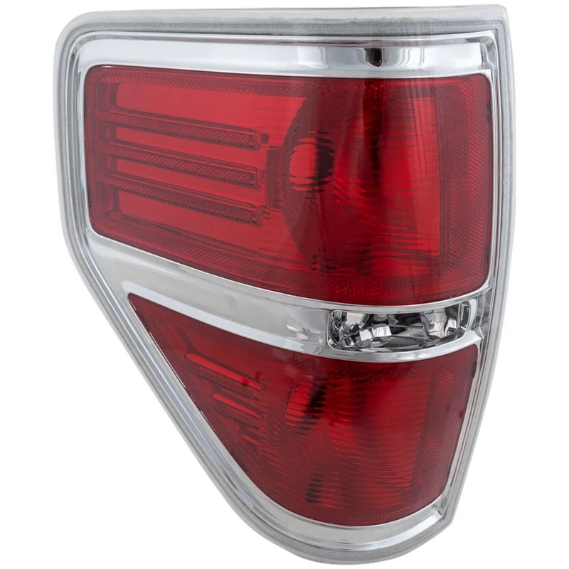 Car LED Tail Lamp Components For FORD F-150 2009 2010 2011 2012 2013 Electroplating Rear Brake Light