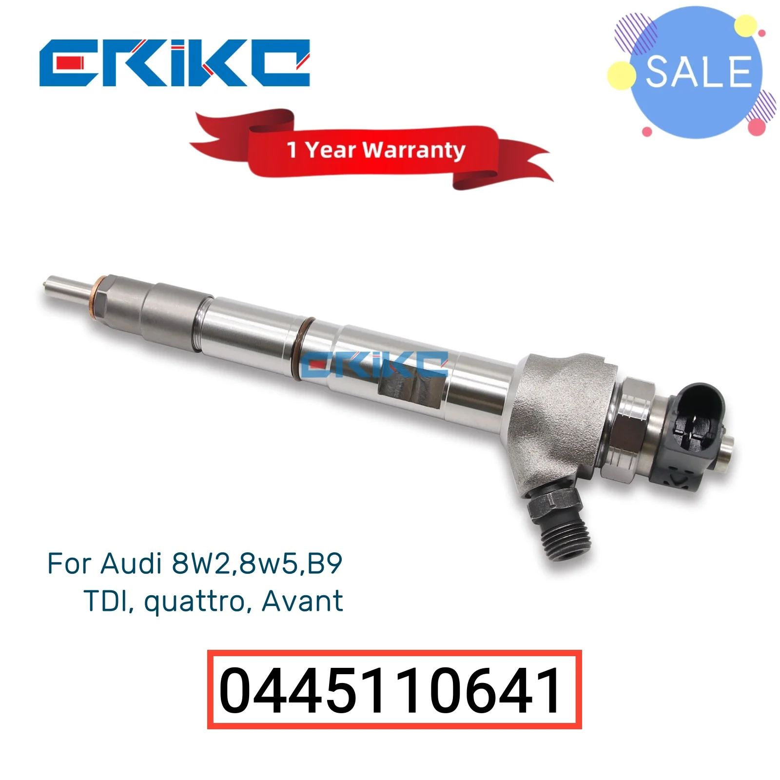 

0445110641 Jet Injector 0 445 110 641 Auto Fuel Injector 04L130277AB Diesel Fuel Injector 0445 110 641 fit for Audi