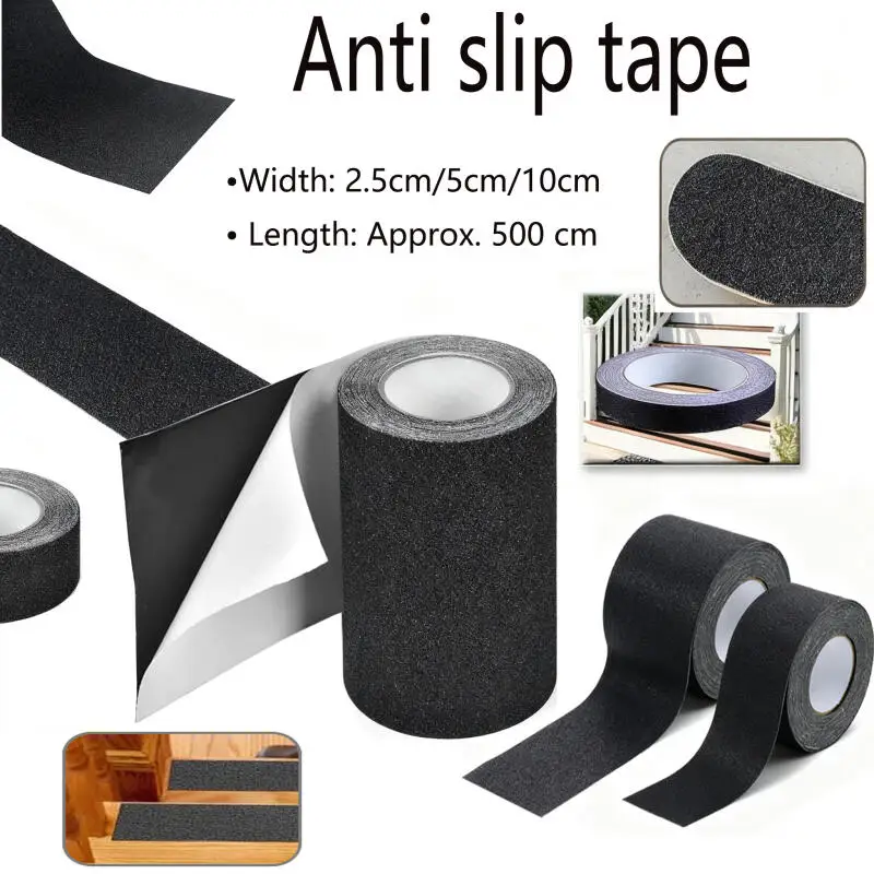 Outdoor Anti-Slip Stickers,Heavy Duty Safety Tape for Stairs&Floors,Waterproof Anti Slip Traction for Elderly,Strong Adhesive