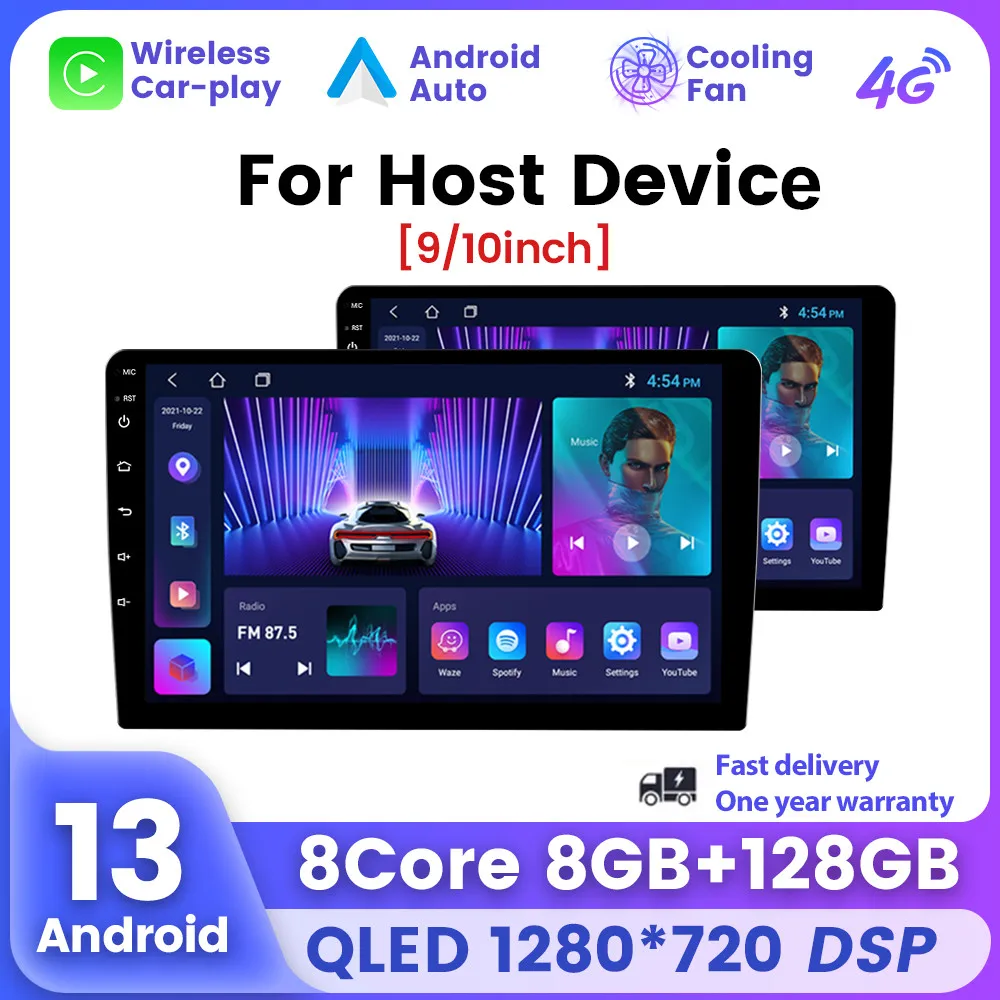 

8+128G TS10 TS18 Carplay Android 7 9 10 Car Multimedia Video Player 2DIN Stereo Radio GPS For VW Nissan Hyundai Kia Toyota Honda