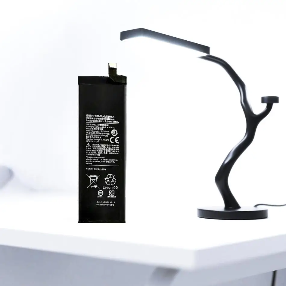 

Mobile Phone Battery BM52 5260Mah For Xiaomi MI Note 10 Note10 Lite 10Lite Pro 10Pro Cc9pro CC9