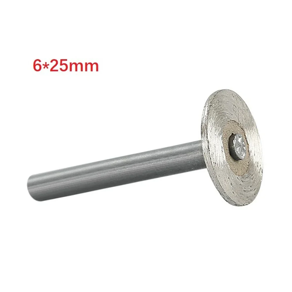 6mm Shank Circular Saw Blade 15/20/25/30/35/40mm Diamond Cutting Wheel Disc With Mandrels For Wood Metal Stone Rotary Tool Parts