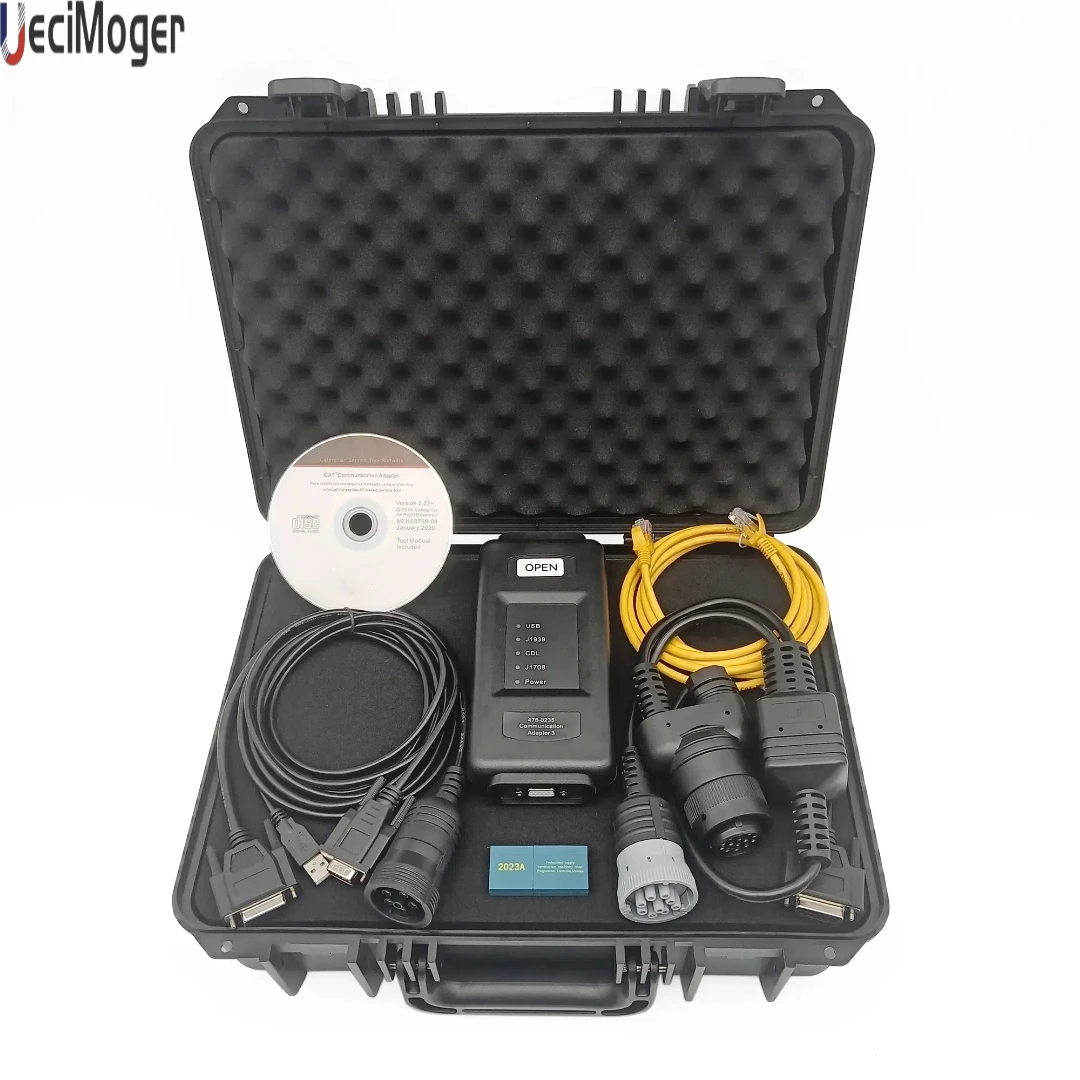 

Excavator parts Cat ET4 detector Communication Adapter Group CAT Diesel Engine Car Diagnostic Tool 478-0235 538-5051