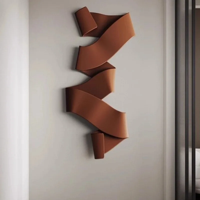 ديكور جداري إيطالي منحني ثلاثي الأبعاد لتزيين جدران الشرفة وخلفية الجدار ومدخل معدني #1