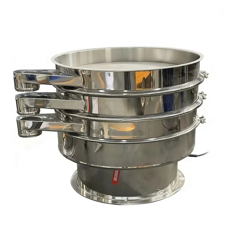 Circular Vibrating Screening Machine 304 Stainless Steel Explosion-proof Pneumatic Screening Machine