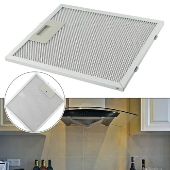 1 Pc Rvs Afzuigkap Filters Metal Mesh Extractor Vent Filter 5 Lagen Gealuminiseerd Vet Verschillende Maten Keuken gereedschap
