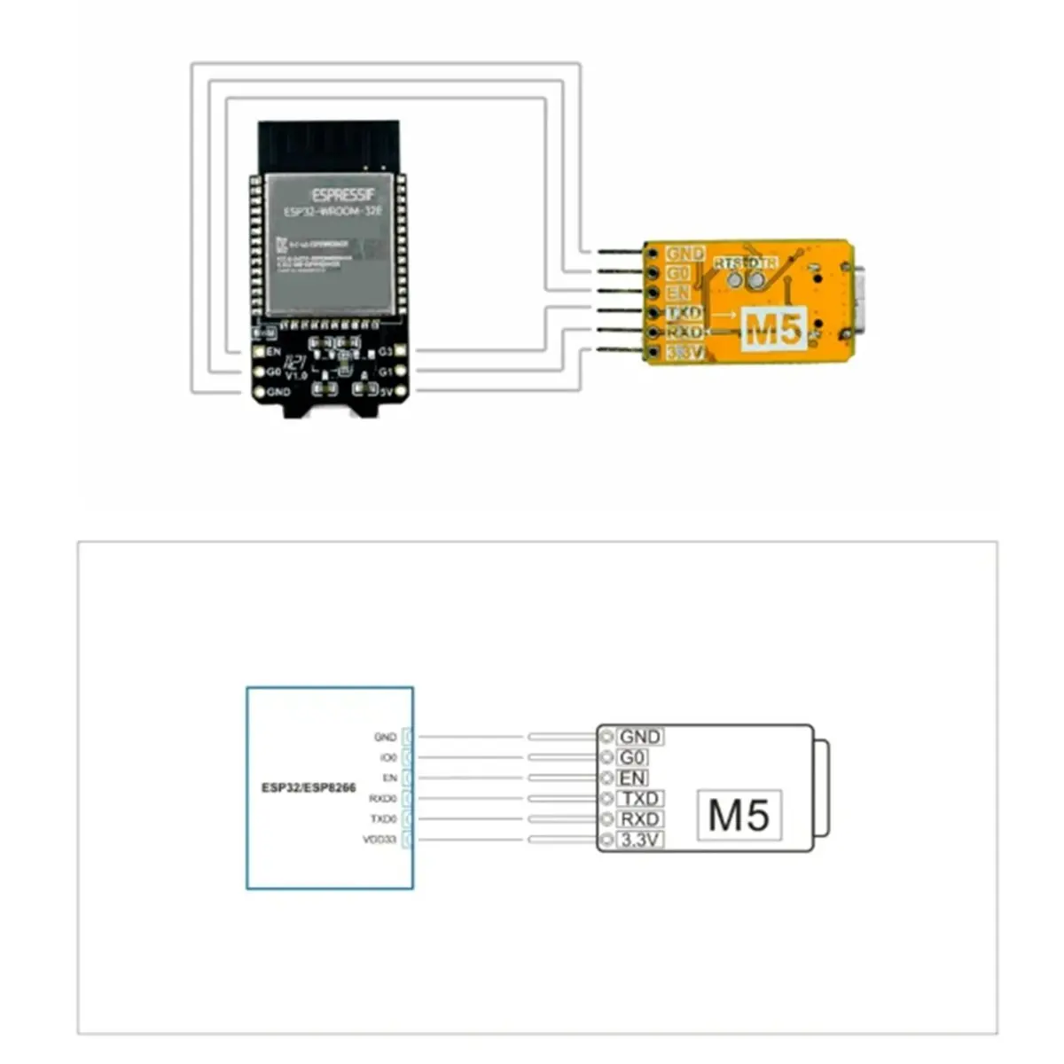 

Программатор и устройство для прошивки HowAA87 ESP32/ESP8266, USB-TTL адаптер, плата для разработки