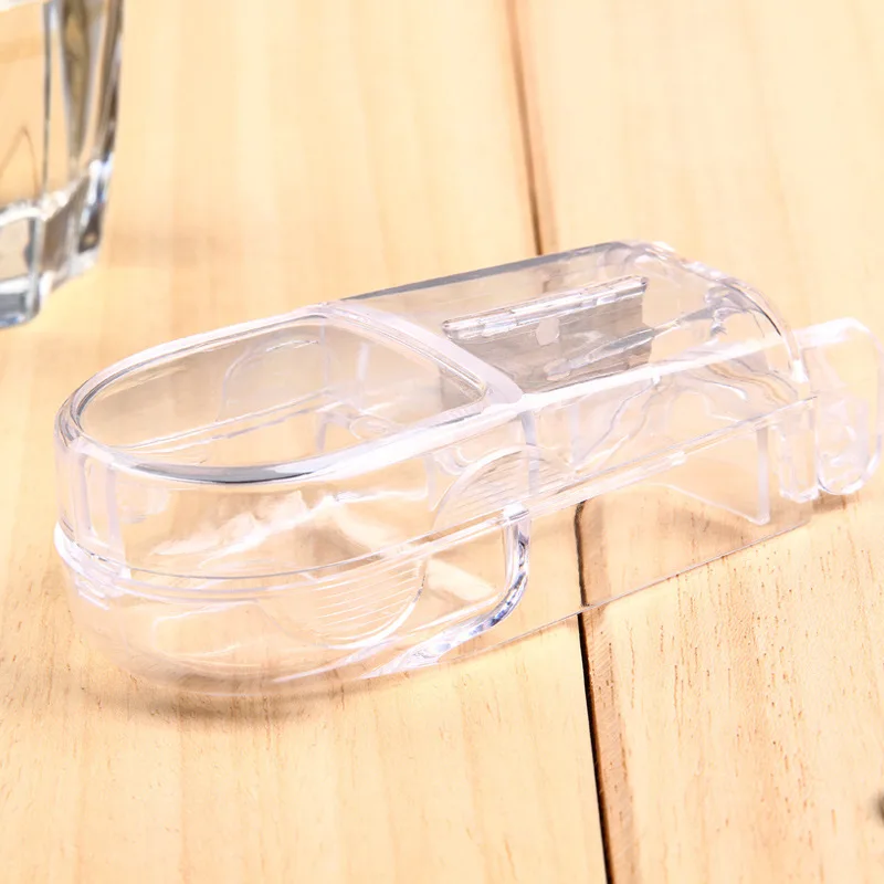 Pill Cutter Portable 1/2 1/4 Tablet Splitter Medicine Divider with Mini Storage Pill Box for Easy Carrying