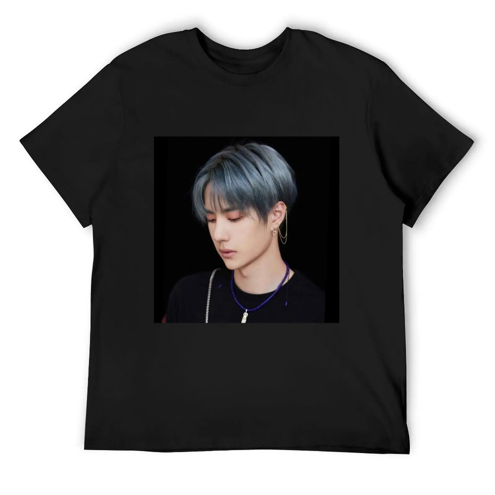 The Untamed Lan Zhan : Wang Yibo T-Shirt customs sweat mens graphic t-shirts pack