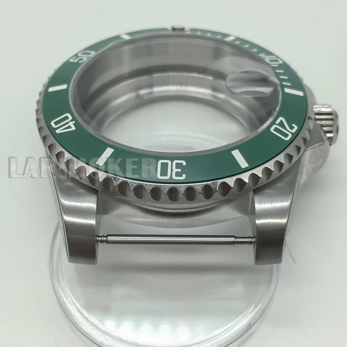 NH35 40mm 双方向回転ケース サファイアクリスタル NH34 NH35 ETA2824 PT5000 ミヨタムーブメント 防水ステンレススチールケース