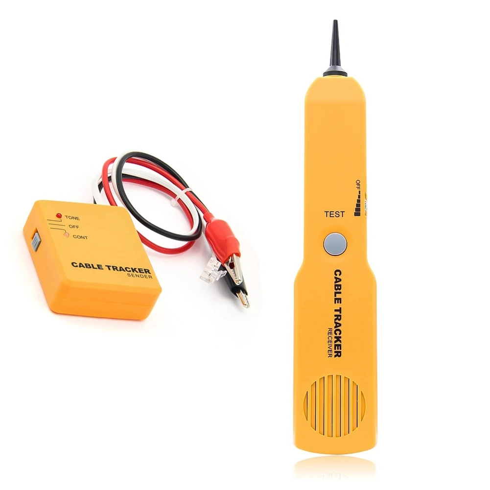 Yellow Wire Tracer Probe Kit Circuit Tester Multi-Function Diagnostic Tool LED Status Indicators 12V System Compatible