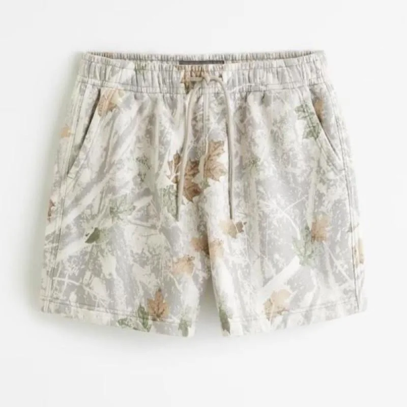 

Men's Beach Shorts Fleece Lined Cross-Border Cargo Shorts Spring 2025 Fashion Casual Beachwear Comfortable Lightweight