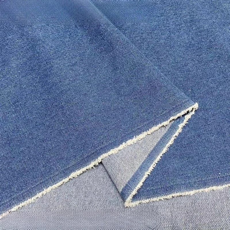 

Washed Pure Cotton Denim Fabric By Meters for Needlework Clothes Pants Shirts Dress DIY Sewing Jeans Cloth Thick Thin Soft Plain