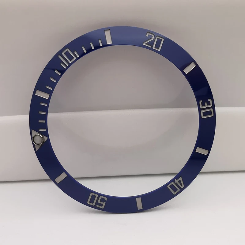 

Blue Ceramic Watch Bezel For 40mm Submariner, Aftermarket Watch Parts