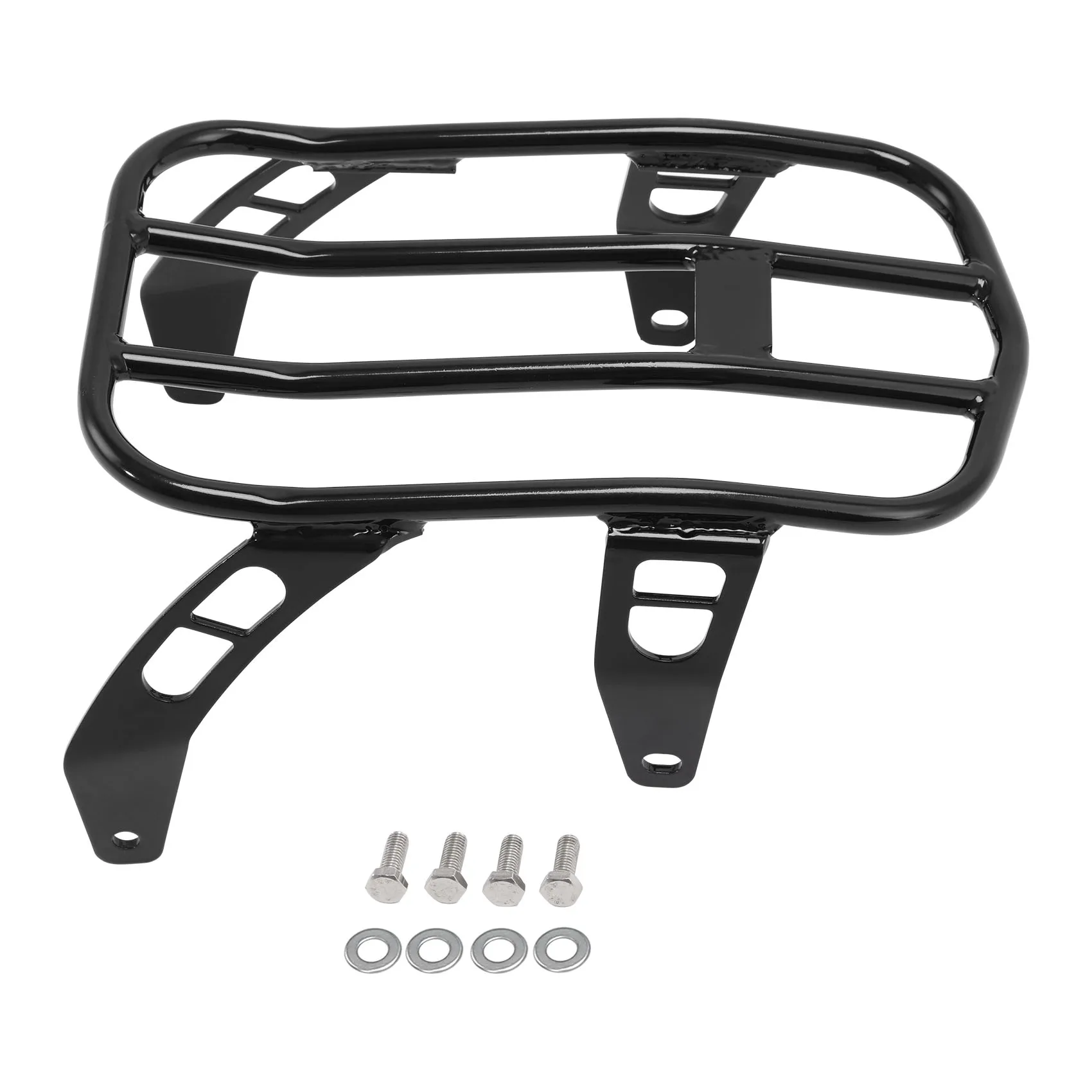 Motorcycle Rear Solo Seat Luggage Rack Fit For Indian Scout Bobber Twenty Sixty 2018-2024