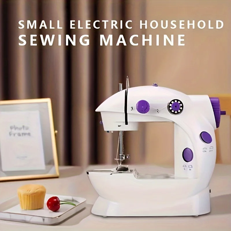 Mini Convenient Electric Sewing Machine Integrated Multifunctional Sewing Machine Household Sewing Machine