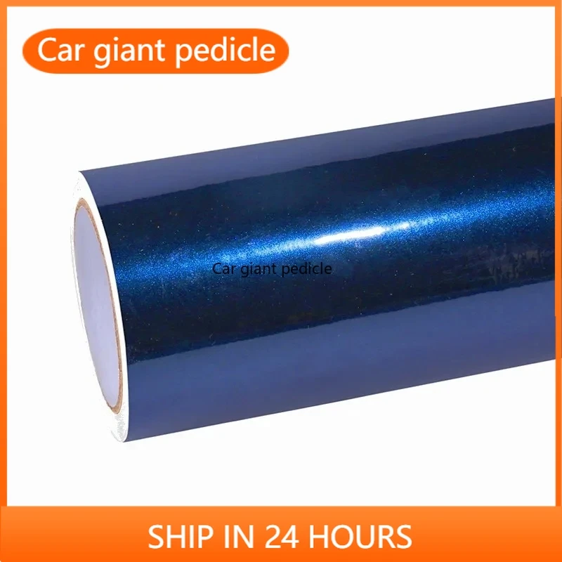 

Highest qualityGloss Metallic Blueberry Blue vinyl Wrap Film Car Wrap Film Non degumming Non fading quality Warranty 1.52M*17M