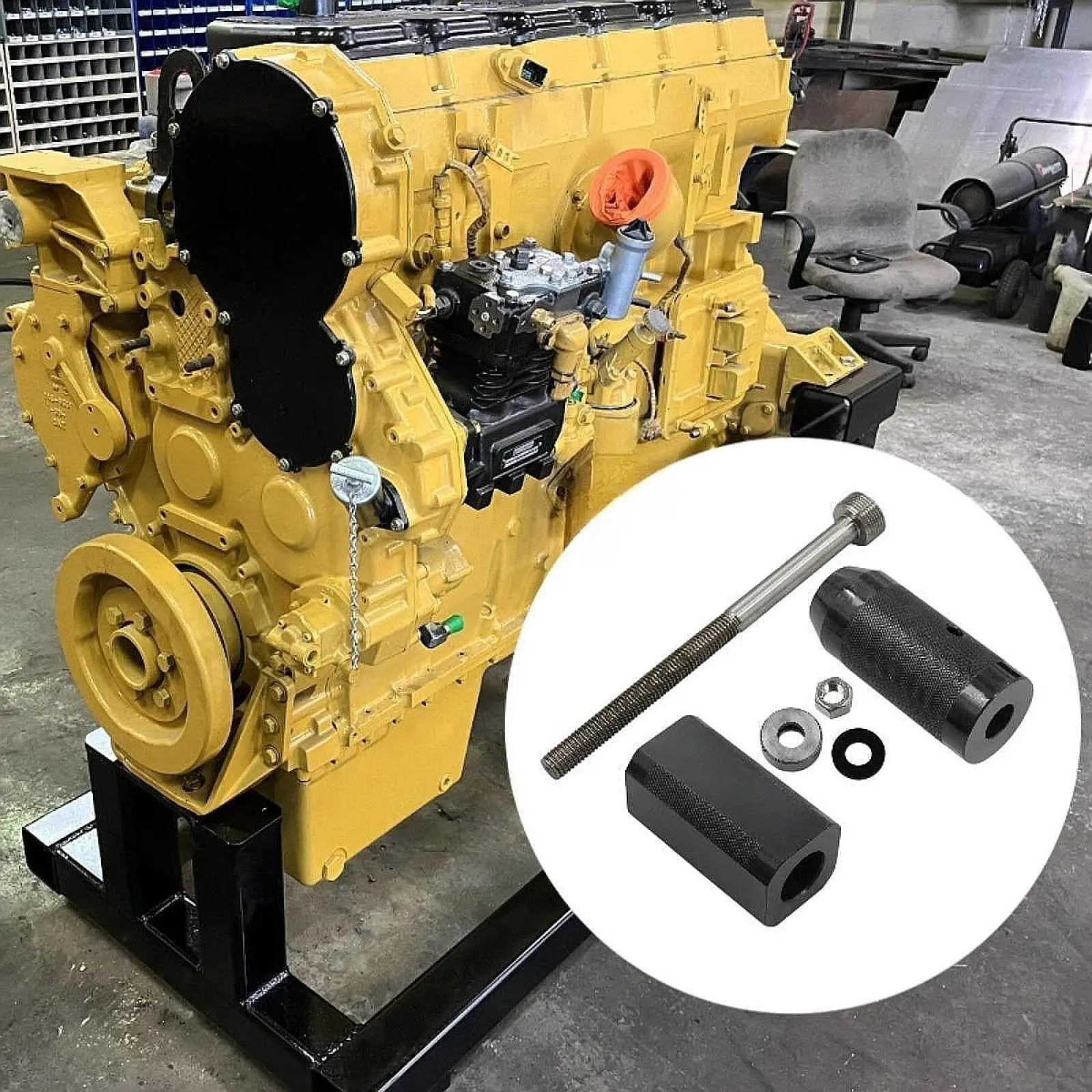 

Металлический съемник втулки форсунки заменяет сверхмощный для 3406E C-18 C10