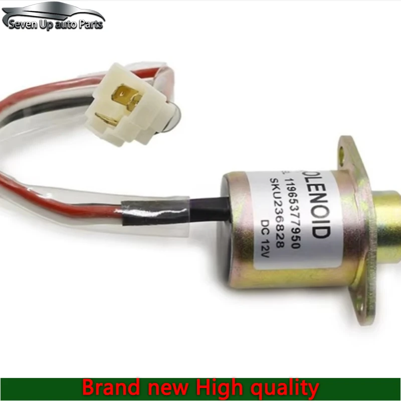 

119653-77950 11965377950 A11965377950 Brand New Fuel Shut Off Solenoid Valve 12V for Yanmar 3TNE84 1503ES-12S5SUC5S