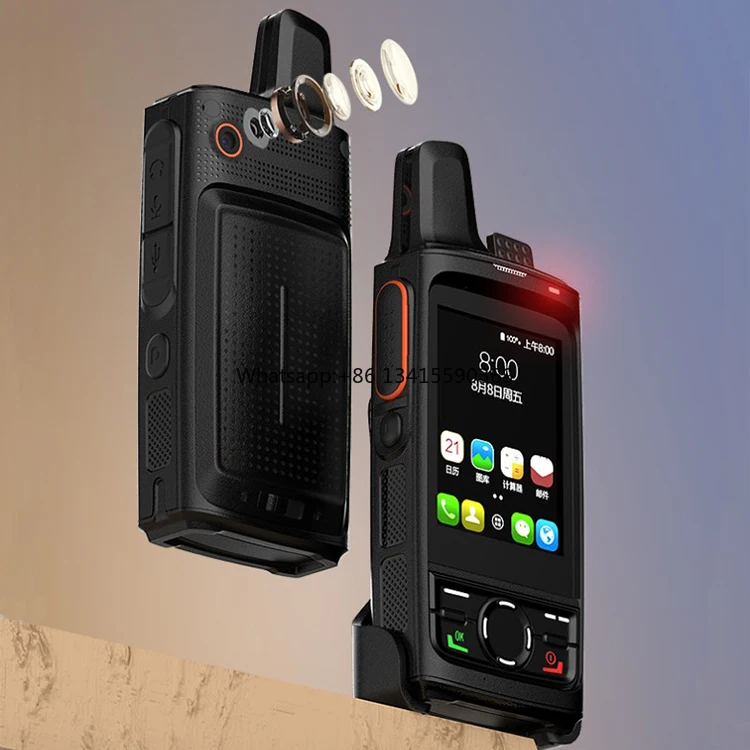 

Global Talking Android WIFI Long Range Woki Toki Ham Radio Touch Screen 4G POC Network Radio Sim Card Walkie Talkie 100km