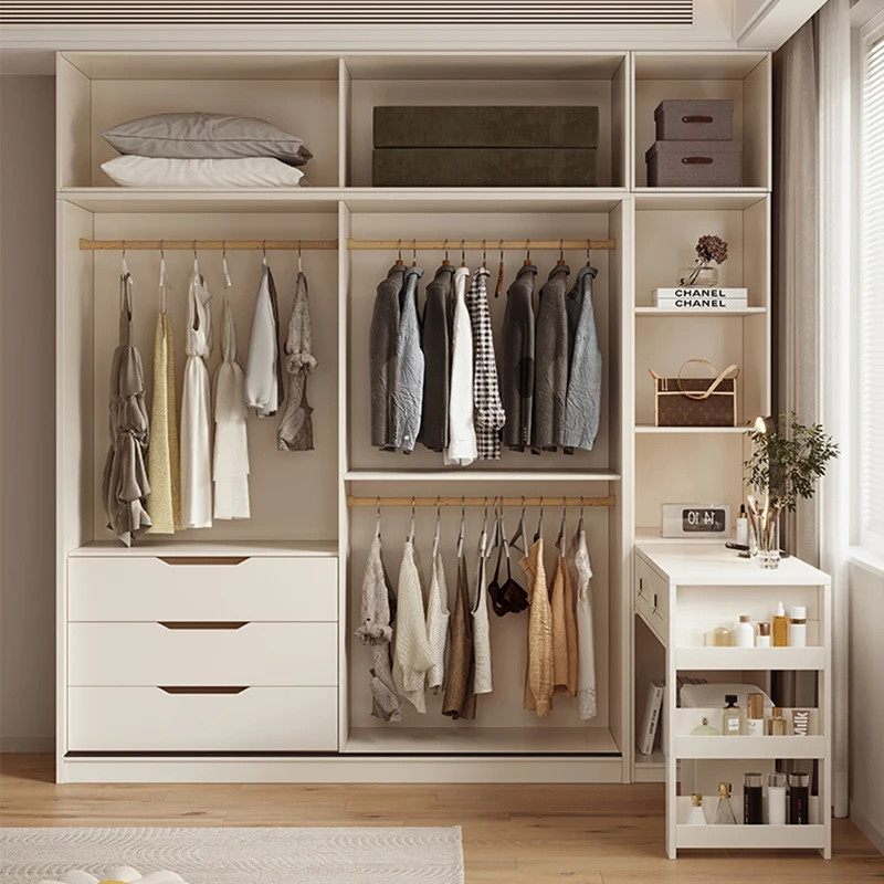 Craft Free Shipping Wardrobes Modern White Clothing Rack Storage Tall Cabinets Apartment Luxury Closets Abiertos Home Furniture