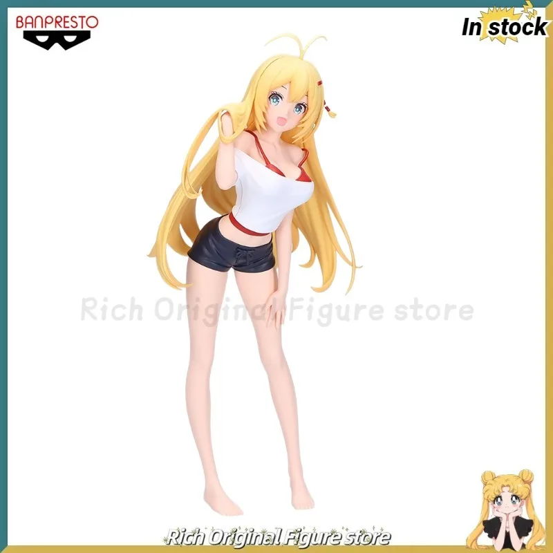 【มีสินค้าในสต็อก】ของแท้จาก BANPRESTO VOICEROID ตุ๊กตาอนิเมะ Tsurumakki ชุดอยู่บ้าน ของเล่นสะสม โมเดลตกแต่ง