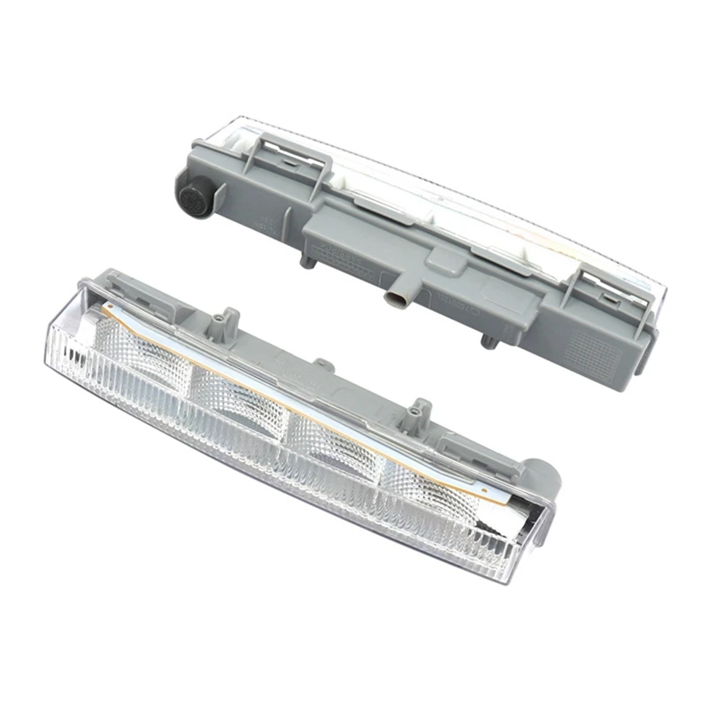 AU04 -1Pair Front LED Daytime Running Light DRL Fog Lamp For Mercedes W166 ML350 ML550 X204 GLK350 A2049065401 A2049065501