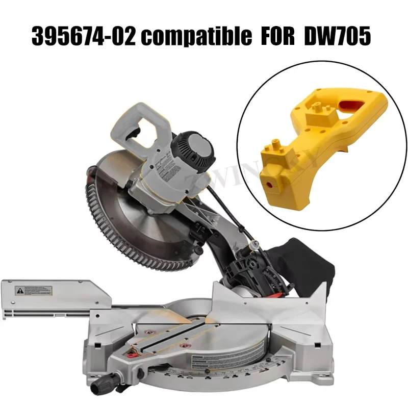 

Miter Saw Handle for DeWal，Miter Saw Handle Replacement Clamshell Handle: 395674-02 396375-00 395674-02-396375-00 Tool ports