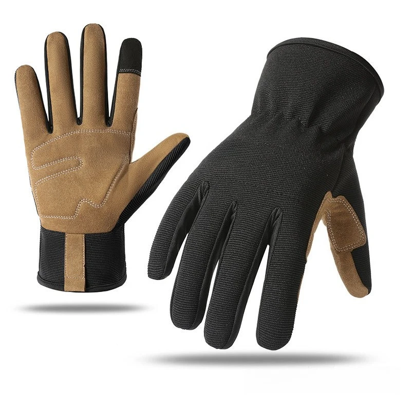 

1 Pair High Performance Light Duty Work Gloves Breathable Multi-Purpose Touch Screen Capable with Excellent Grip for Men & Women