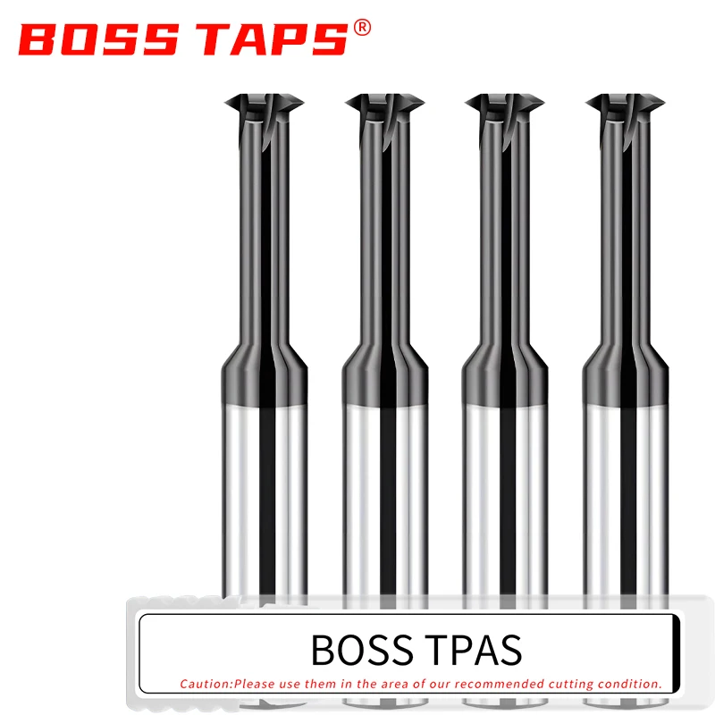 

BossTaps Tungsten Steel Thread Milling Cutter KSM High Hardness Single Thread M1 M2 M3 M4 M5 M6 M8 M10 M12 M14 - M24